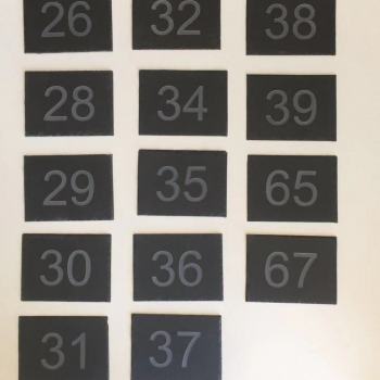 House-number-slate